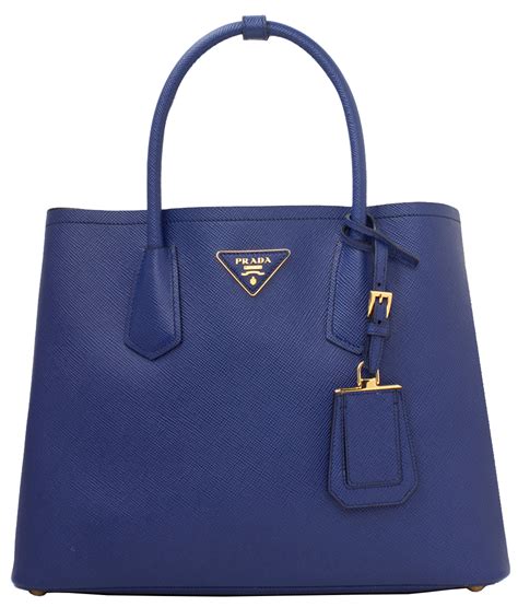 prada bn2775|BN2775 2A4A F0016 Blue Prada Saffiano Women's .